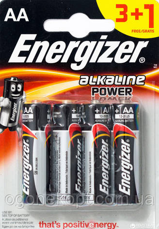 Батарейка Energizer Alkaline Power AA LR-6, фото 1