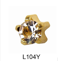 Крапан Квітень (кришталь) 4мм L104Y