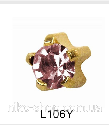 Крапан Червень 4мм L106Y, фото 1