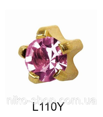 Крапан Жовтень 4мм L110Y, фото 1