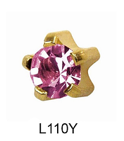 Крапан Жовтень 4мм L110Y