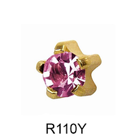 Крапан Жовтень (турмалін) 3мм R110Y