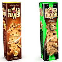 Настільна гра "Power Tower" Vega Extreme Jenga Вежа Дженга Джанга Баланс Вега Danko Toys