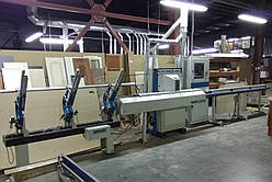 Усозарізна пила Omga V235NC бу повний автомат для порізування профілів MDF