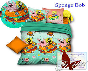 Покривало дитяче стьобане Губка Боб
