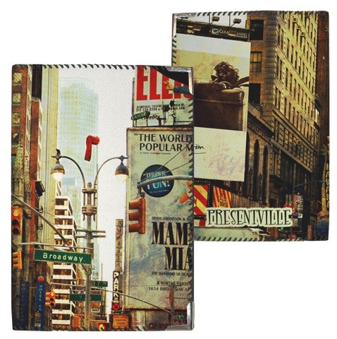 Обкладинка на паспорт New York traffic light (тканина), фото 1