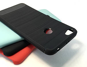 Чохол для Xiaomi Redmi Note 5A, note 5a Prime накладка силіконовий бампер протиударний Hoco Carbon, фото 2