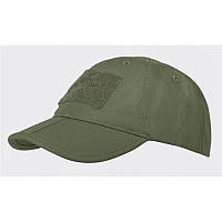 Бейсболка Helikon PoliCotton Ripstop Olive Green (CZ-BBC-PR-02) 