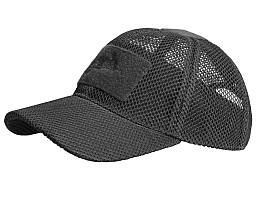 Бейсболка Helikon Baseball MESH Cap (річний варіант) колір — black — чорний (CZ-BBM-PO-01)