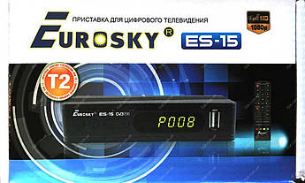 Т2 тюнер Eurosky ES-16