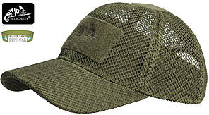 Бейсболка Helikon Baseball MESH Cap (річний варіант) колір — olive green — оливково-зелений (CZ-BBM-PO-02)