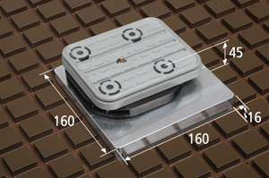 Адаптерна плита ISAP-R 160x160x16 50 5/7