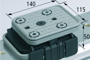 Вакуумна подушка VCBL-K1, 140x115