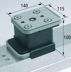 Вакуумна подушка VCBL-K2, 140x115x100