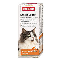 Витамины 50 мл для шерсти для котов, Лавета супер/Laveta Super Беафар / Beaphar