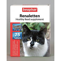 Реналеттен 75 табл пищевая добавка для кошек от мочекаменной болезни Беафар / Beaphar