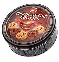 Печенье ассорти с кусочками шоколада Chocolate chip cookies Patisserie Matheo, 454 гр, ж\б