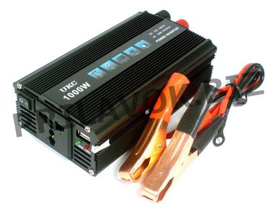 Инвентор напруги 1000w, перетворювач UKC 12/220 500w, фото 2