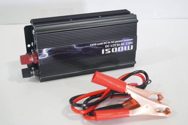 Інвентор напруги 1500 W, перетворювач TBE 12/220 1500w, фото 1