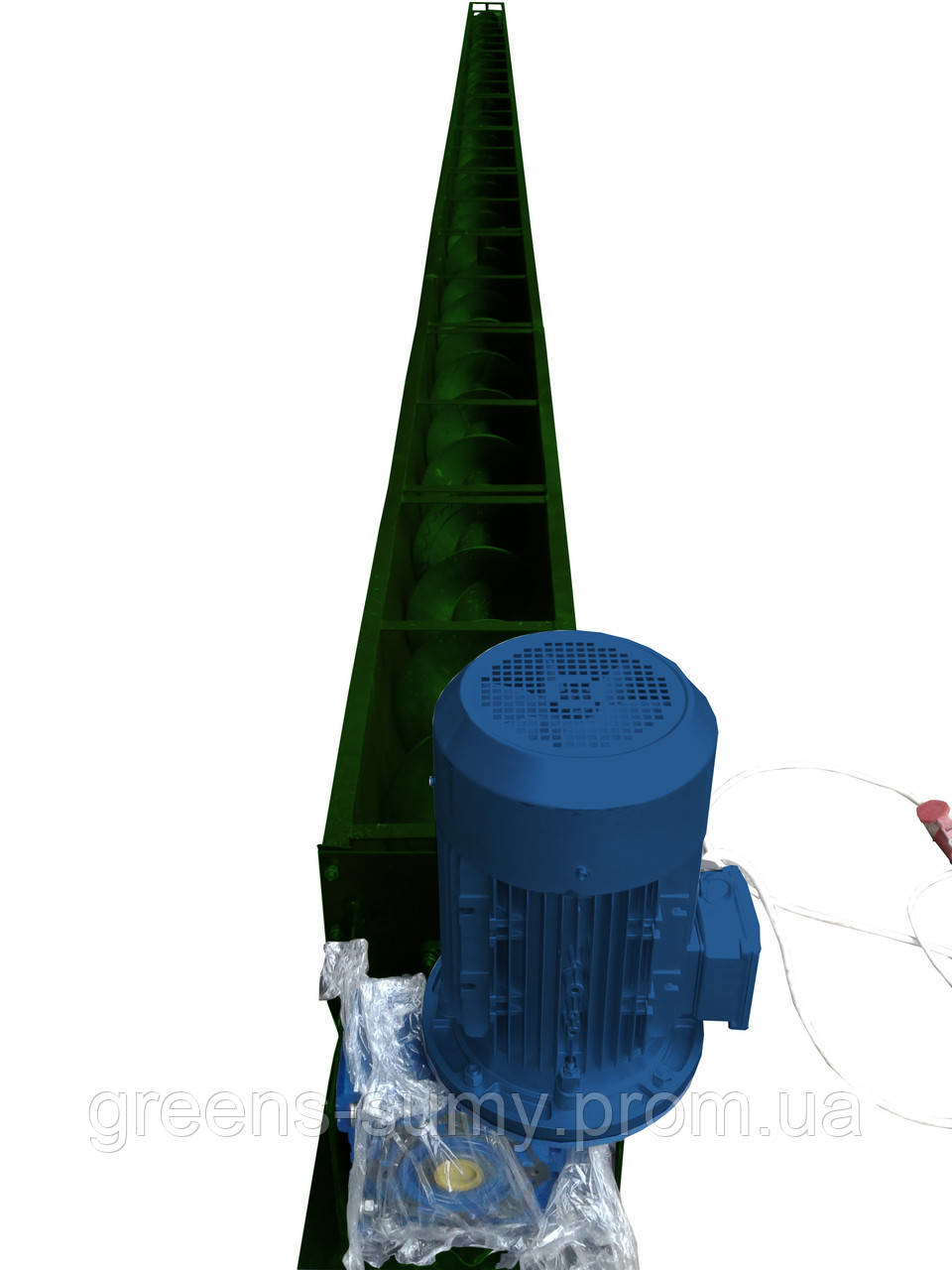 Шнековый транспортер в лотке 100 мм, 0,25кВт, 1 м - фото 4 - id-p621094970