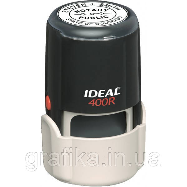 Оснастка для круглой печати Ideal 400R, диаметр 40 мм, корпус пластиковый - фото 4 - id-p624607135