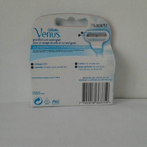 Купить Кассеты для бритья женские Gillette Venus 4 шт. (Жиллет Венус ...