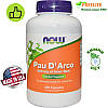 Кора Мурашиного дерева - По д'арко для імунітету, Now Foods, Pau D' Arco, 500 mg, 250 капсул, офіційний, фото 2
