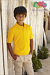 Футболка поло дитяча 65/35 Fruit of the loom 63-417-0, фото 4