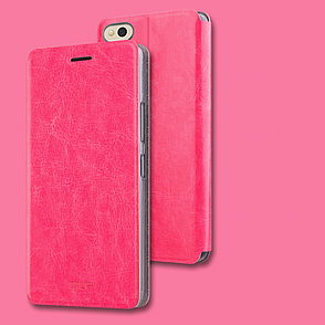 Чехол (книжка) Mofi на Xiaomi Mi 5C Pink, фото 2