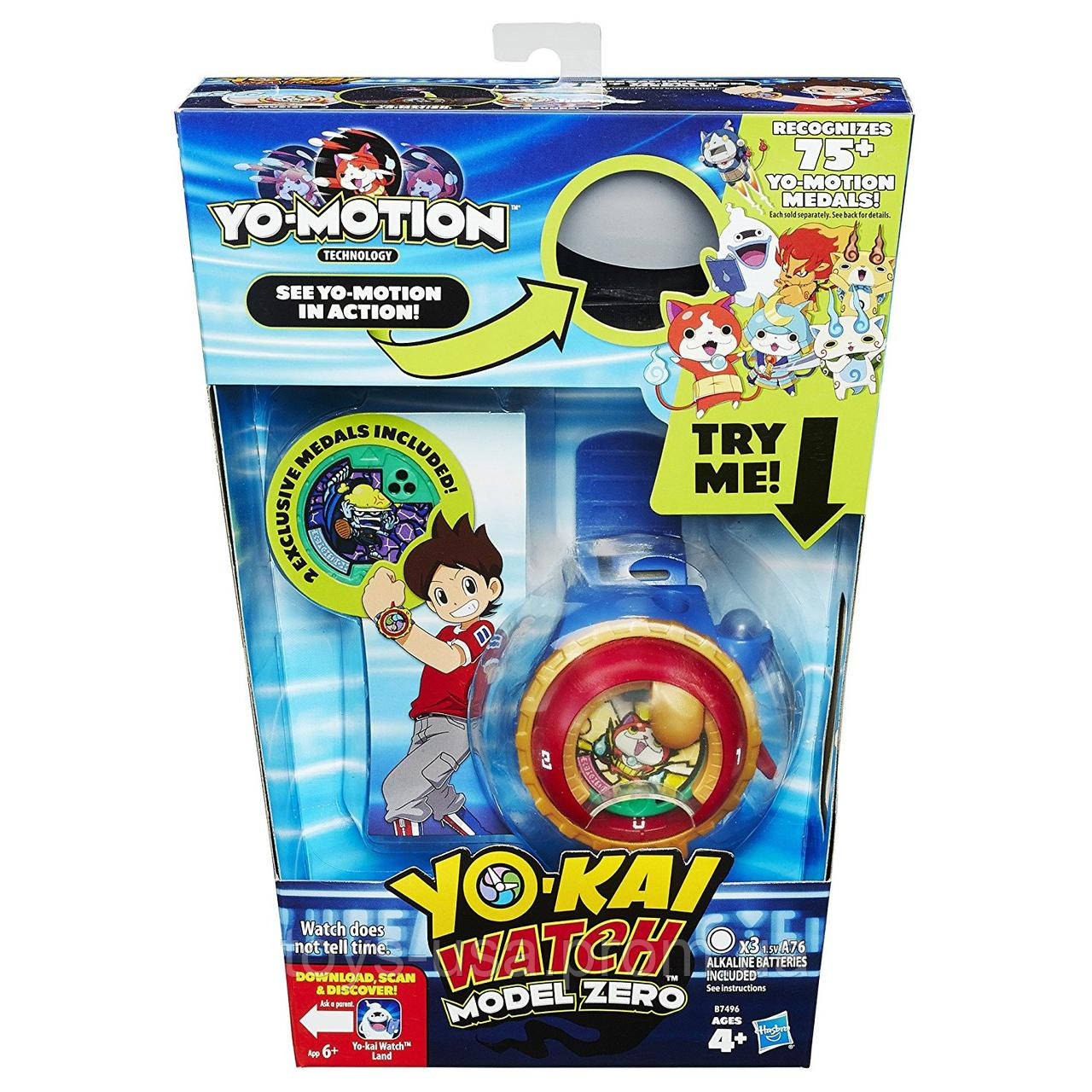 Набор Интерактивные Часы ЙоКай Вотч Зероу С Медалями Yo-Kai Watch.