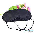 Маска для сну, пов'язка на очі, маска для медитації ігор, корпоратива конкурсу Sleeper Чорна, фото 2