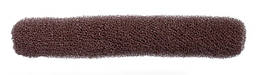 Валик банан для зачіски Comair коричневий 4х22 см