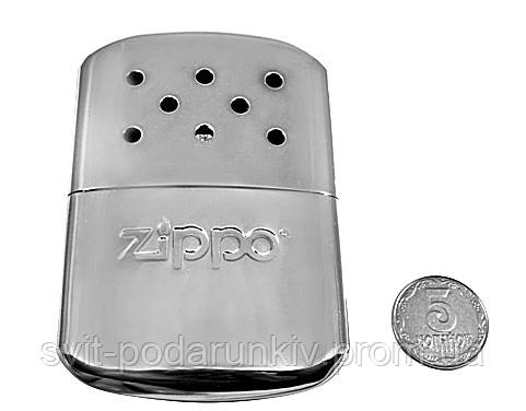 Каталитическая грелка ZIPPO HAND WARMER 40365 серебристая на 12 часов - фото 2 - id-p4025497