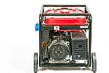 БЕНЗИВНИЙ ГЕНЕРАТОР WEIMA WM7000E 7,0 Квт, 1ФАЗА,вага 96 кг, двіг. WM190FE-16л.с., фото 5