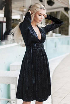 Вечернее платье -ДАНИЭЛЛА- черный