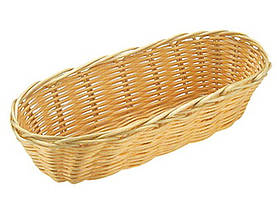 Кошик для хліба або фруктів бежевий APS 230х100х60 мм