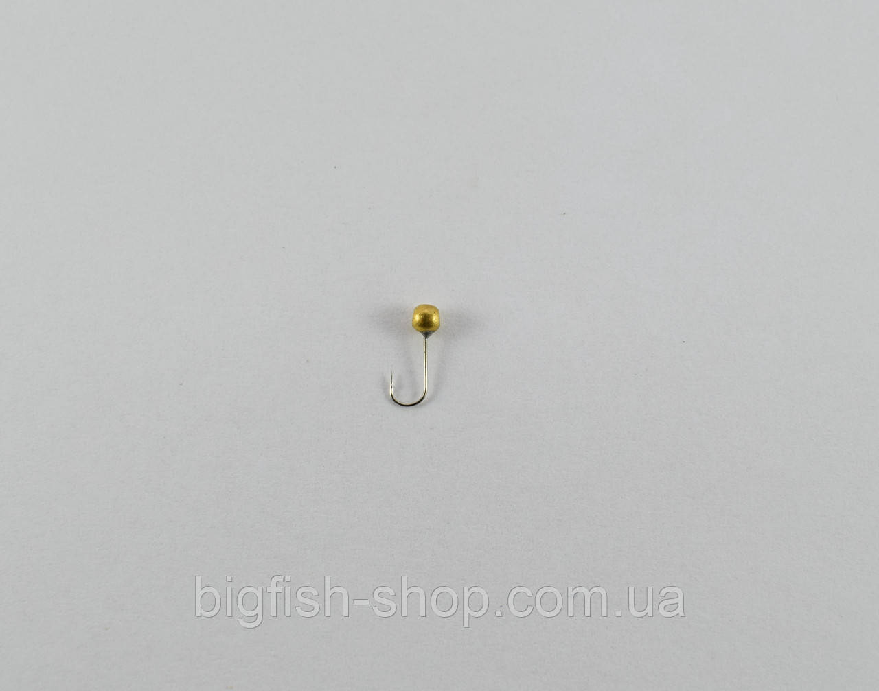 Мормишка вольфрамова "Крапля" золото (арт. Fin-9)