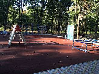 Гумове покриття Teking Kids 2S Color для дитячих майданчиків, фото 3