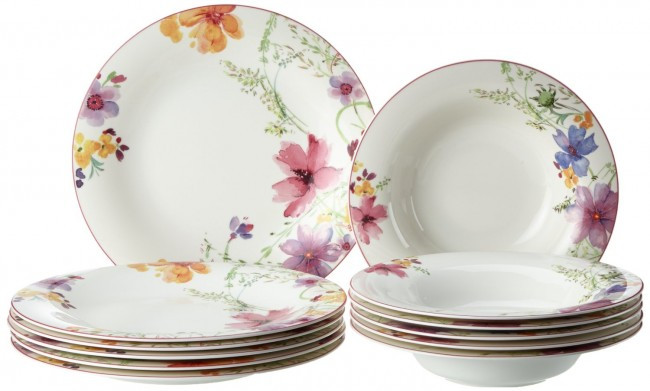 Набір порцелянових тарілок Villeroy & Boch Mariefleur Basic 6/12 1041007609