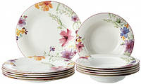 Набор фарфоровых тарелок Villeroy & Boch Mariefleur Basic 6/12 1041007609