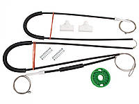 Ремонтний комплект (ремкомплект) склопідйомника лівого Seat Ibiza II 3D 93-02 рр.