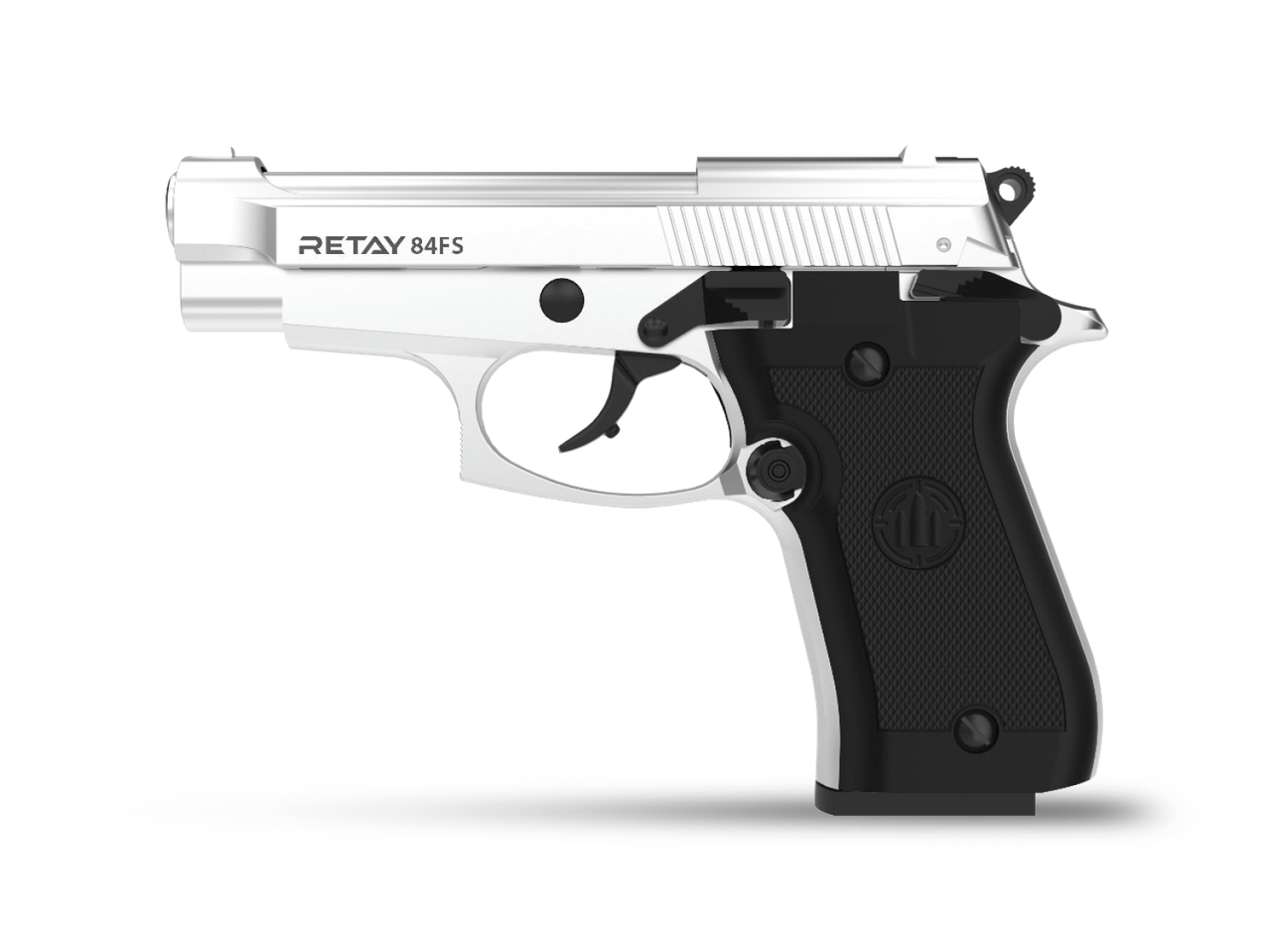 Сигнальний пістолет Retay 84FS Chrome (копія Beretta M84)