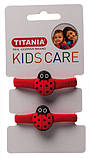 Затискач для волосся еластичний "Сонечко", 2 шт. TITANIA 8509 KIDS, фото 3