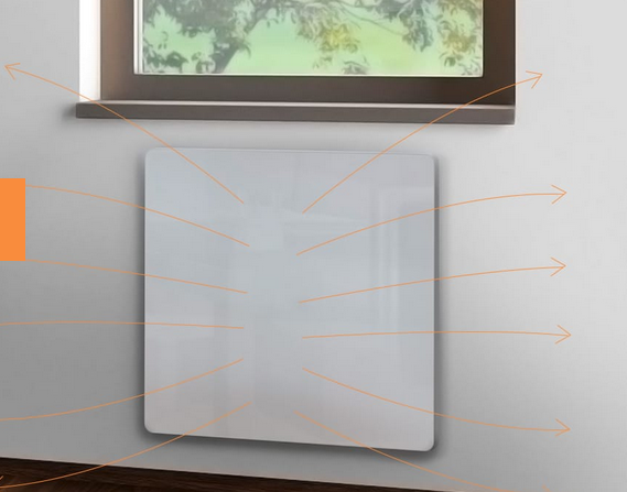 інфрачервоні обігрівачі HSteel ISH Basic рівномірно прогрівають всі предмети в кімнаті, стіни і повітря