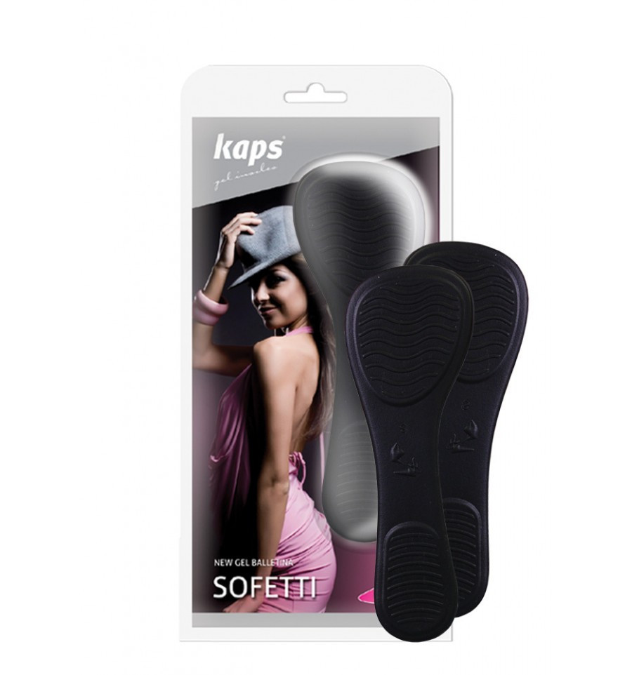 Kaps Sofetti Balletina Black — Гелеві устілки для взуття на високих підборах