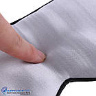 Шовкова маска для сну Silenta Silk (маска з шовку), silver grey + ПОДАРУНОК., фото 4