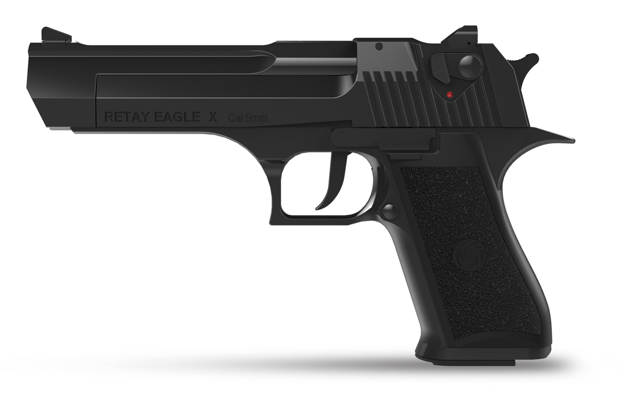 Пистолет сигнальный Retay Eagle Black (копия Desert Eagle «Пустынный орёл»)