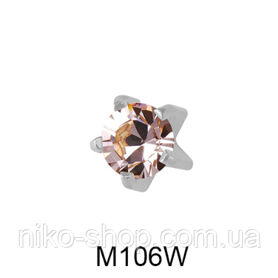 Крапан Червень 2мм M106W(без покриття), фото 1