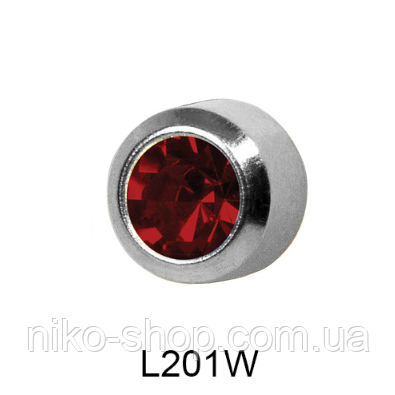 Завальцованные (гранат) 4мм L201W(без покриття), фото 1