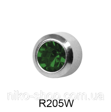 Завальцованные (смарагд) 3мм R205W(без покриття), фото 1